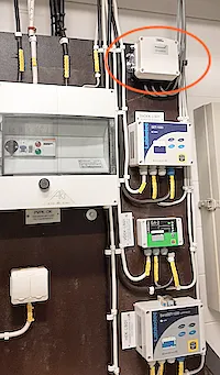 Energiakulutuksen seuranta GSM-dataloggerilla.