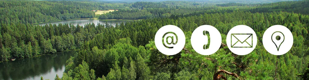 Suomalainen järvimaisema kuva