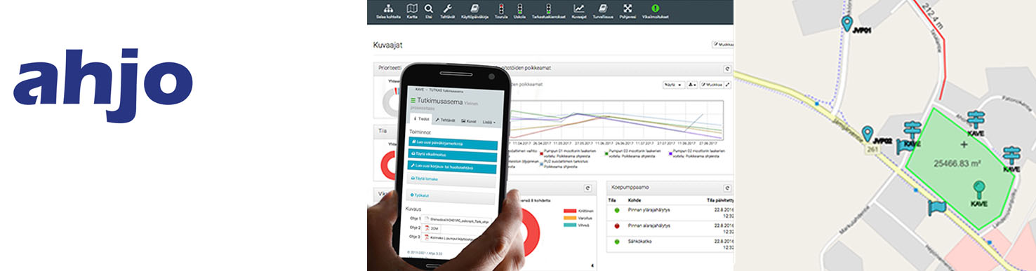 AHJO maintenance management system.